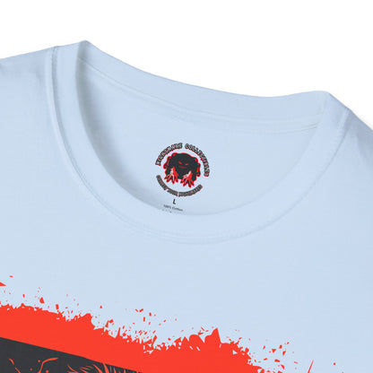 Vintage Horror Mask Portrait "Michael" Graphic T-Shirt