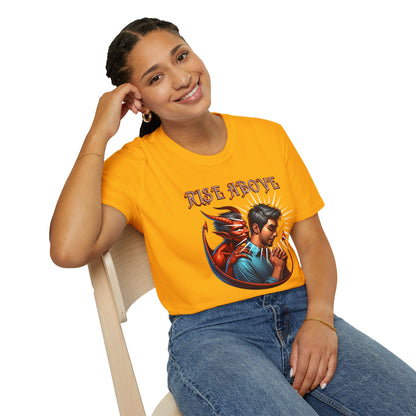 Devil Whisper Rise Above Unisex T-Shirt