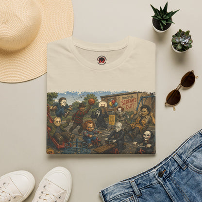 Horror Icons Recess T-Shirt — 'Screams Out' Horror Tee
