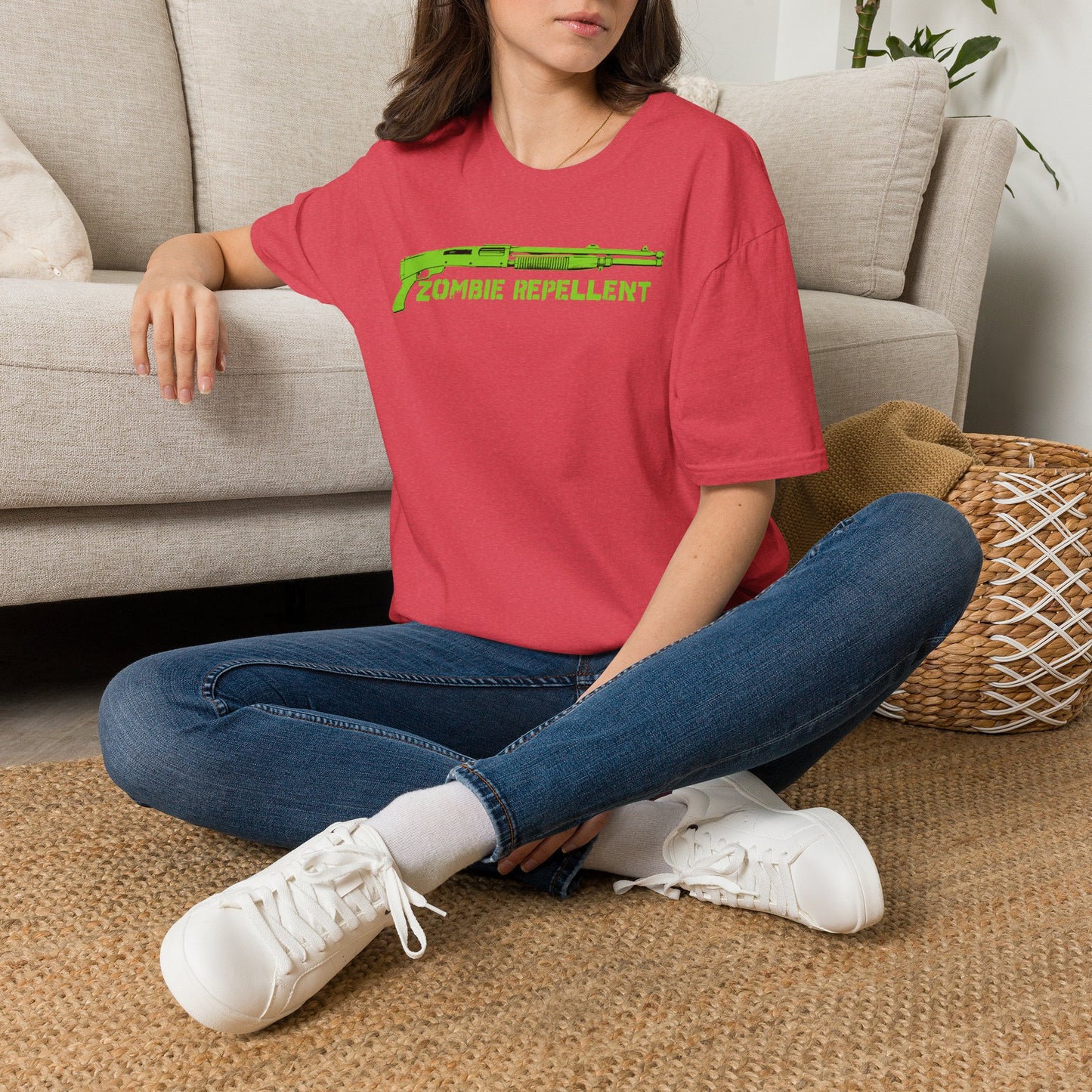 Zombie Repellent Unisex Softstyle T-Shirt