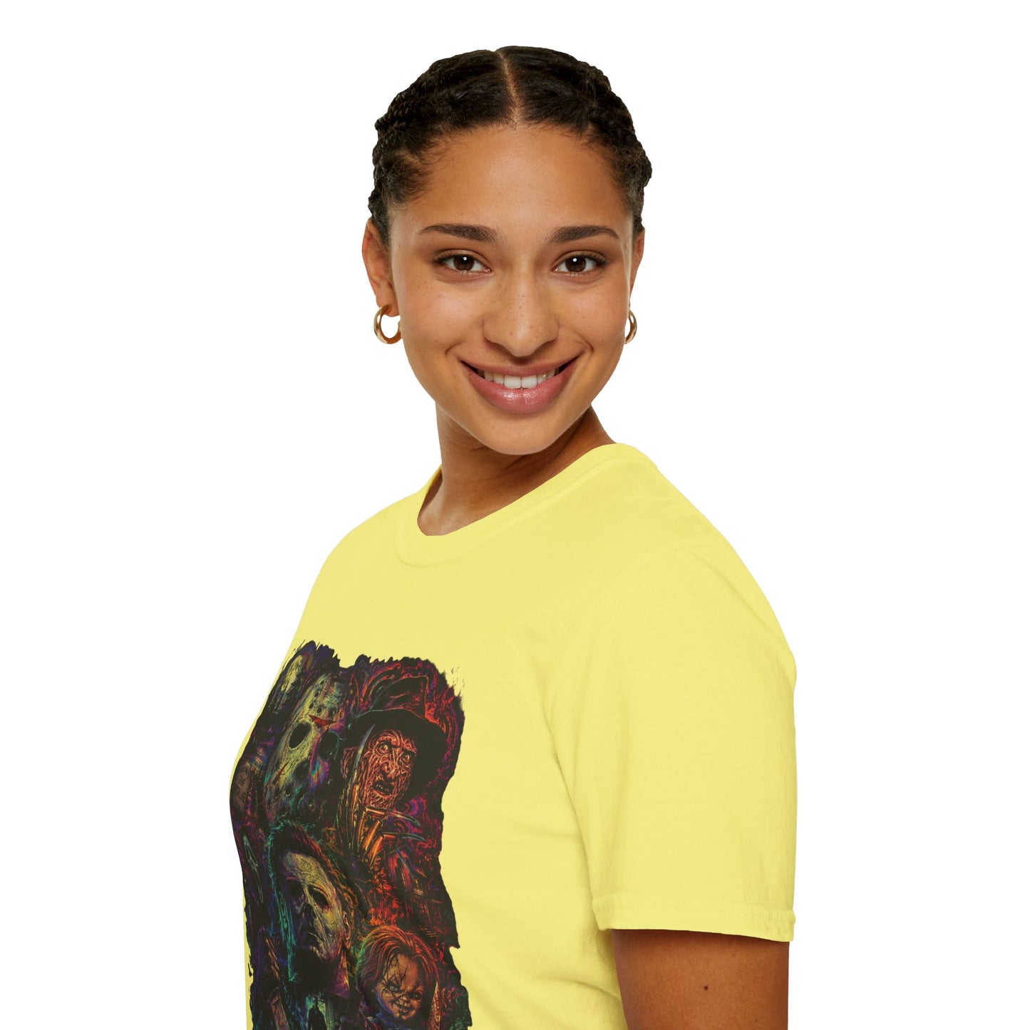 Horror Icons Collage T-Shirt —  Graphic Tee