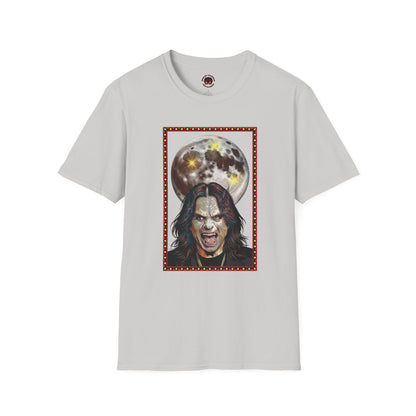 Ozzy Bark At The Moon Unisex T-Shirt - Werewolf Design