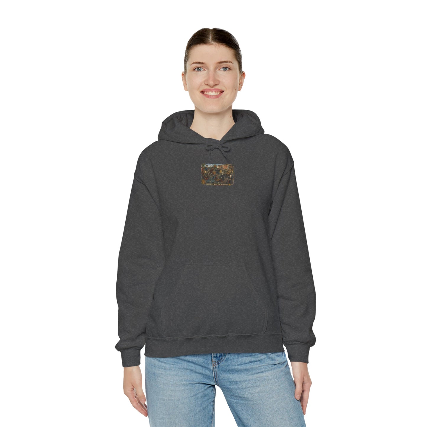 Horror Icons Illustration “Recess Is More Fun With Friends” - Hoodie