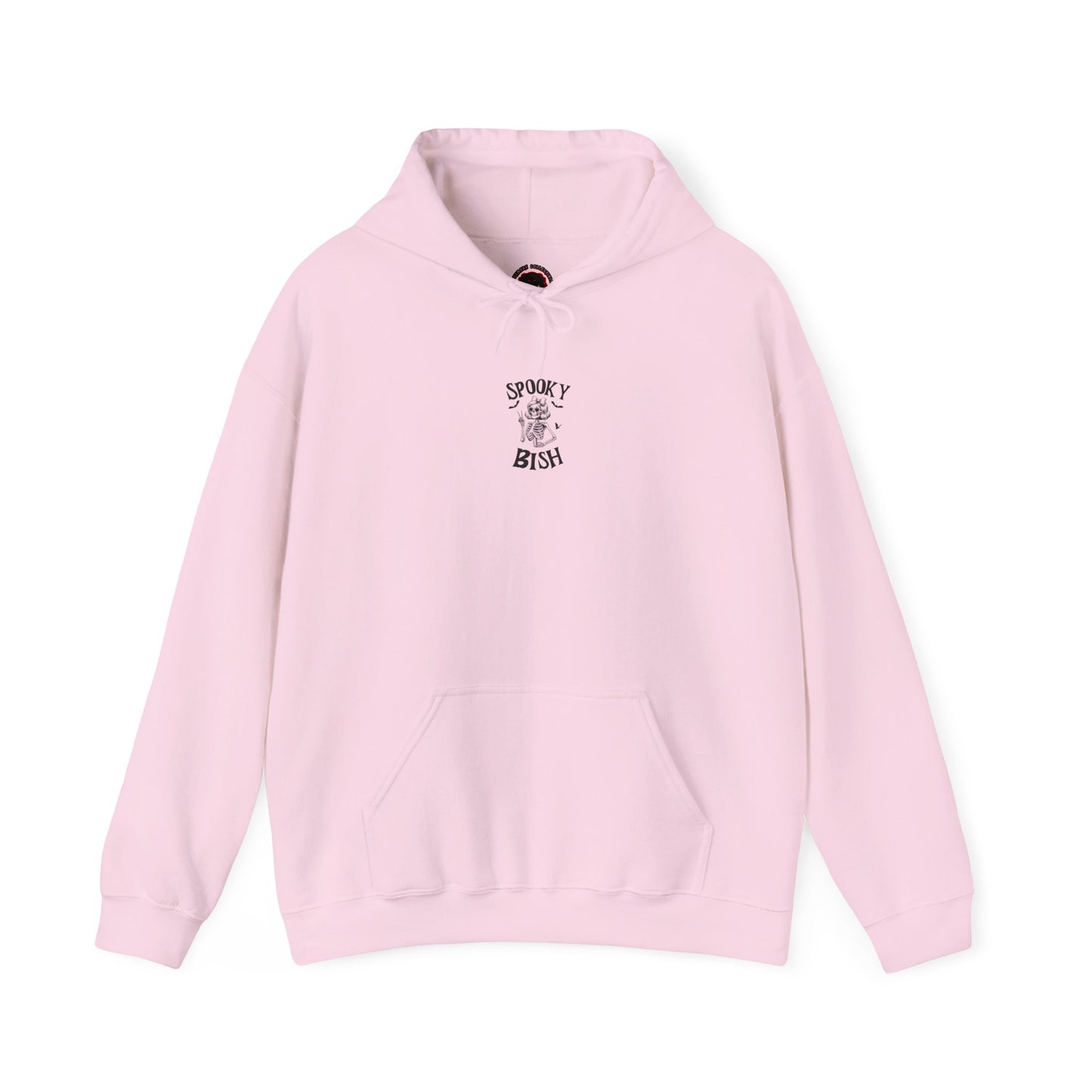 Spooky Bish Hoodie — Cute Skeleton in Sunglasses Design