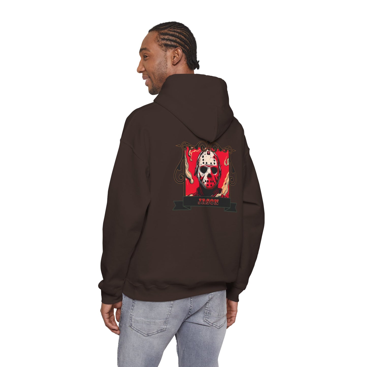 Vintage Jason Hockey Mask Hoodie