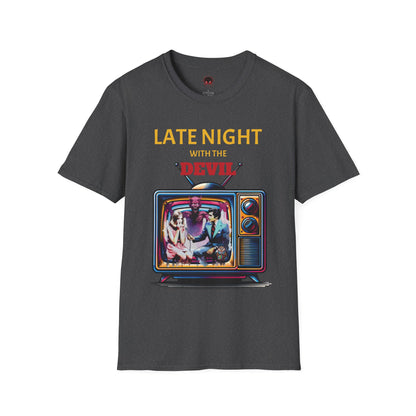 Late Night Horror Tv Show Unisex Soft style T Shirt