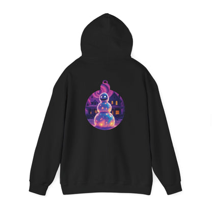 Scary Christmas Hoodie - Evil Snowman Design