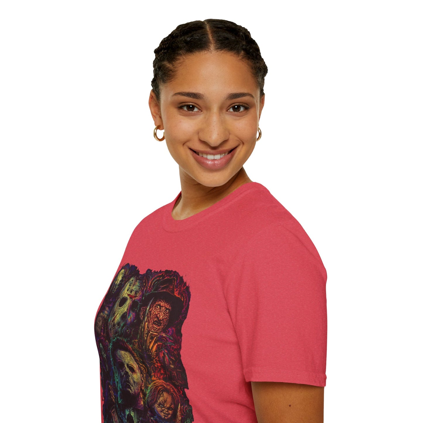 Horror Icons Collage T-Shirt —  Graphic Tee