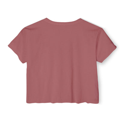 Bigfoot & T Rex Best Friends Women's Crop Top