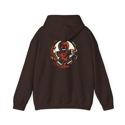 Hoodie - Evil Gingerbread Holiday Cookie Design