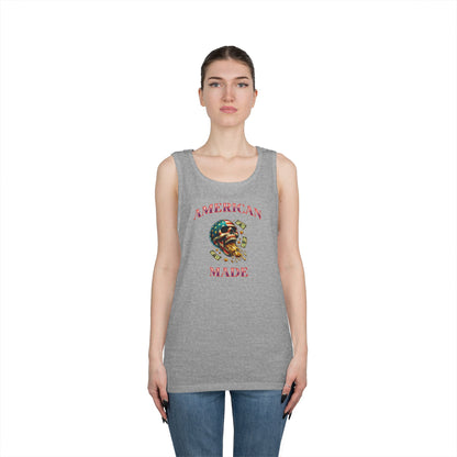 Tank Top - American Made Skull Money Design