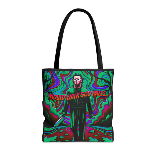 Horradelic Horror Fun Michael With The Mask On Myers Beach Halloween Lunch Tote Bag (AOP)