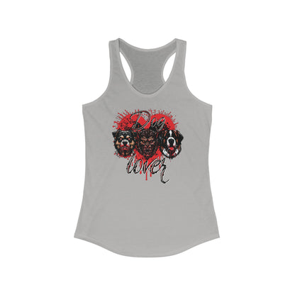 Dog Lover Hounds Of Hell Womens Ideal Racerback Tank Top Multiple Colors