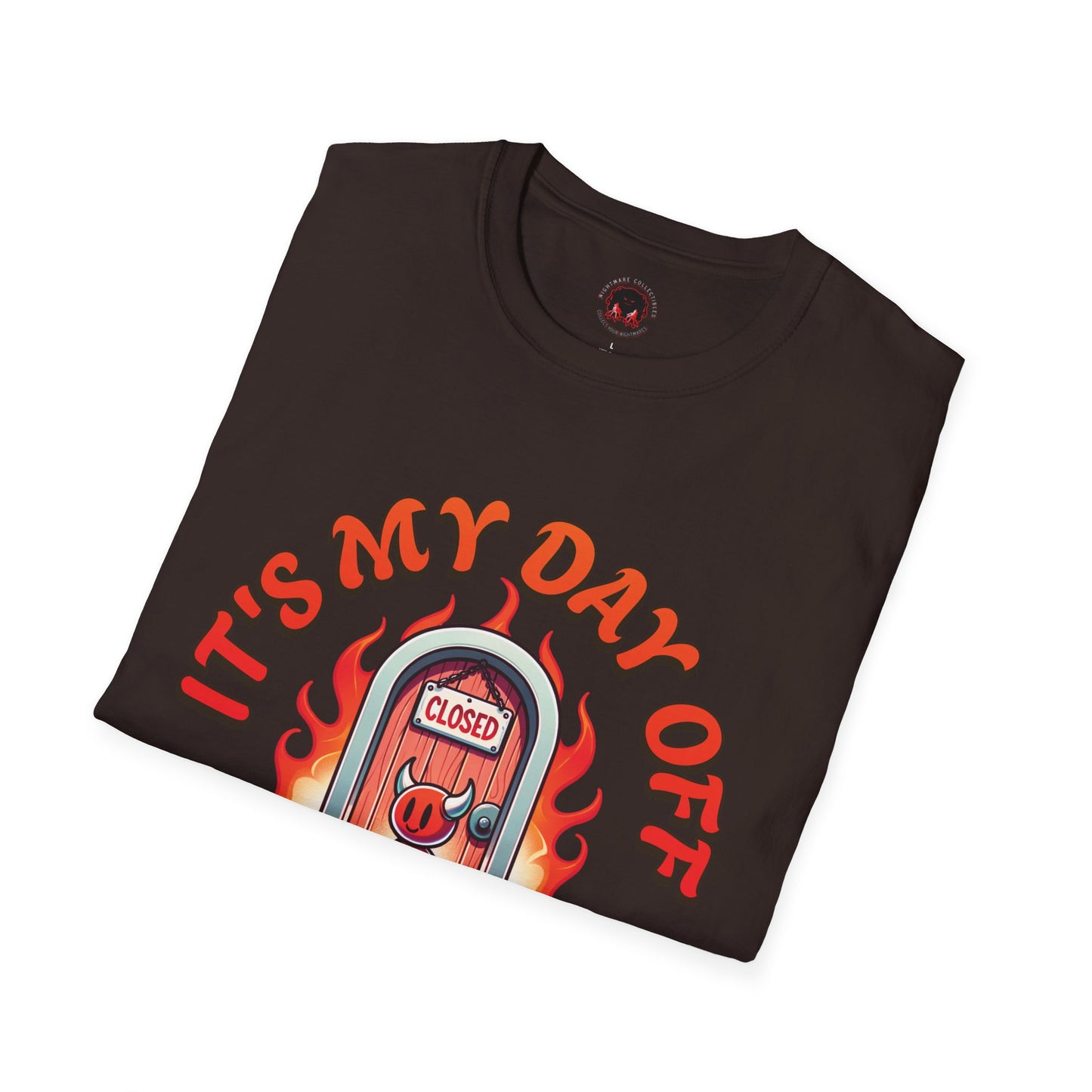 Little Devil It's My Day Off Unisex Soft Style T-Shirt