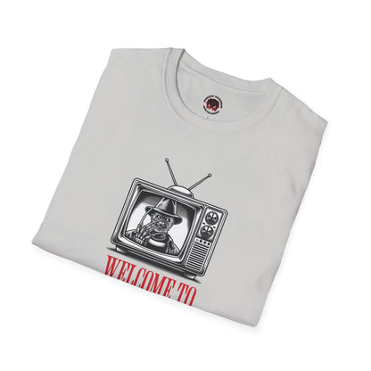 Welcome To 80's Horror B*tch! Unisex T-Shirt, Freddy Classic Quote Inspired