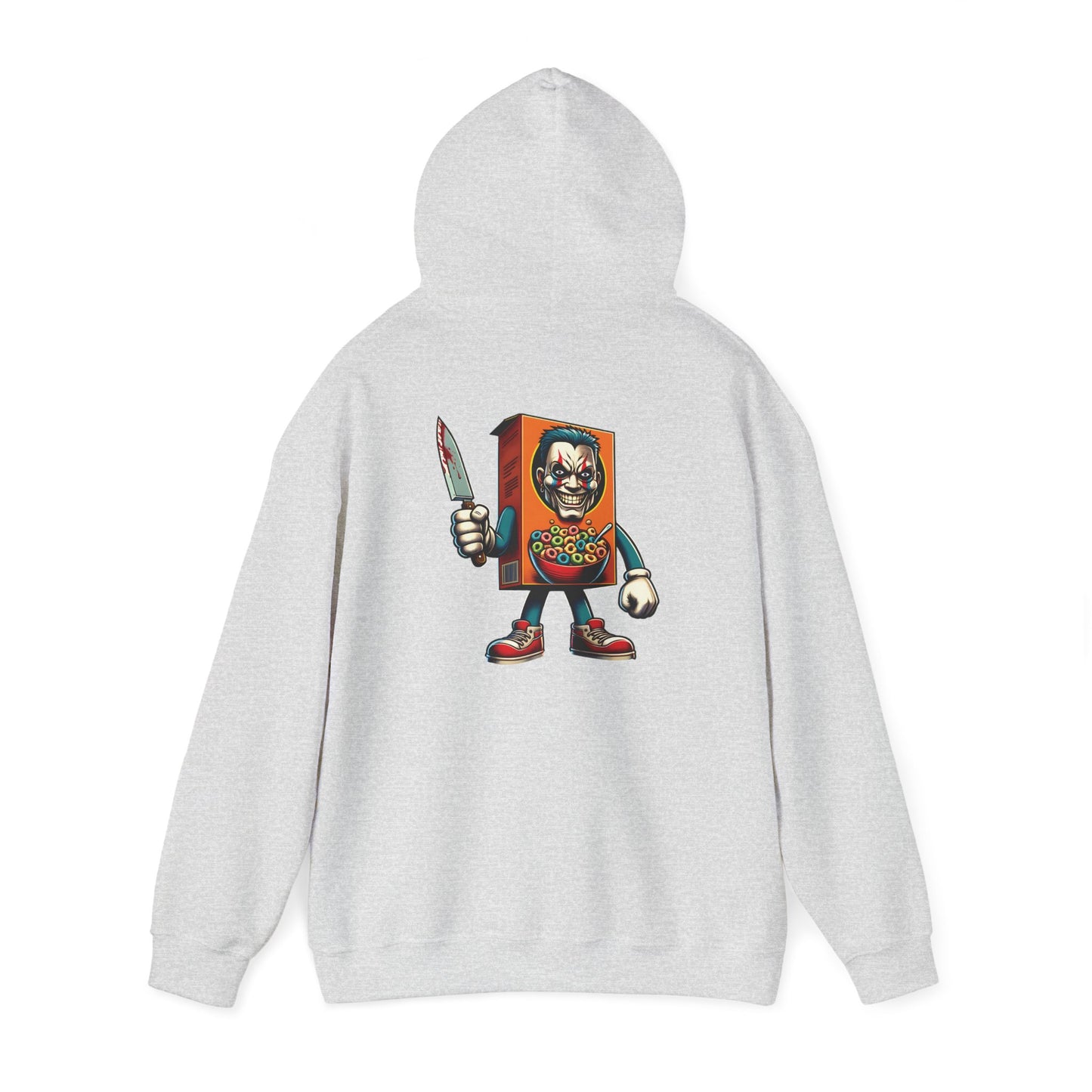 Hooded Sweatshirt - Cereal Killer Horror Design