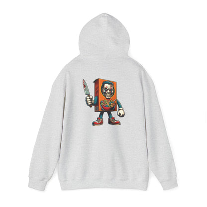 Hooded Sweatshirt - Cereal Killer Horror Design