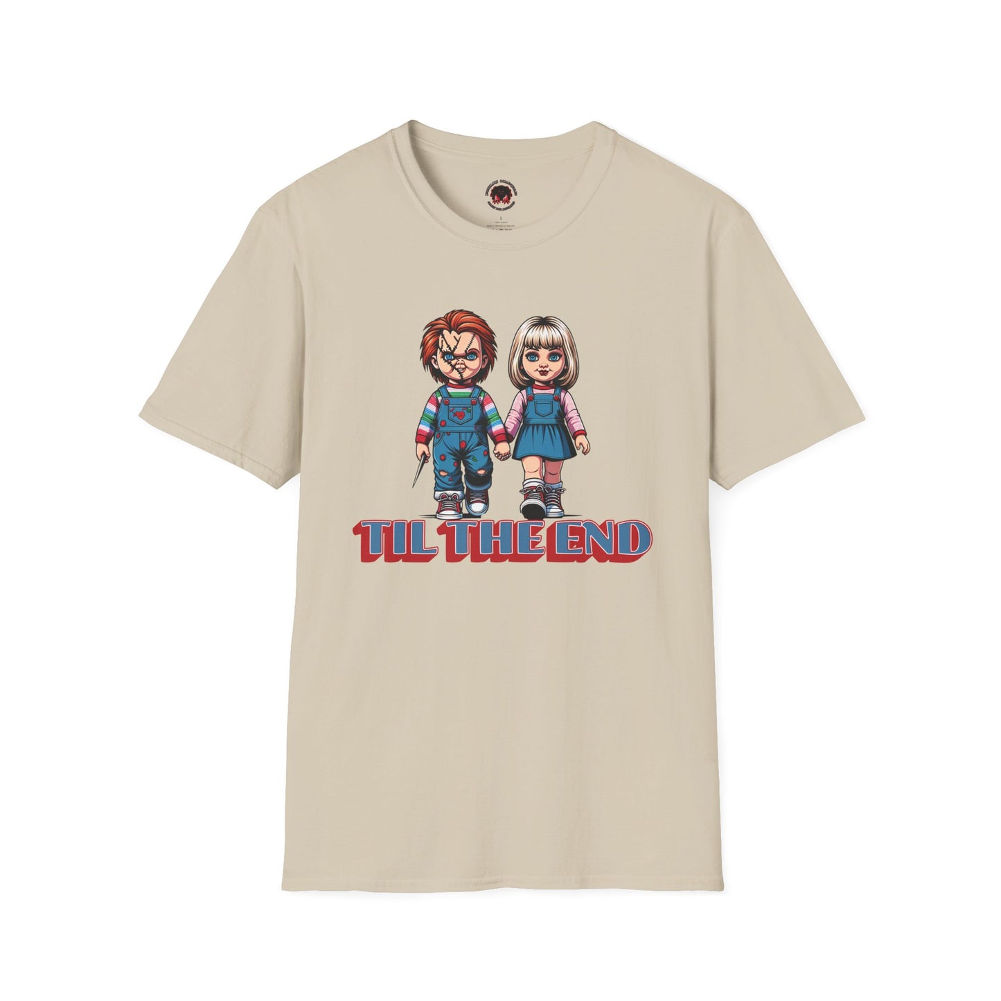 Til The End Horror Couple Unisex Soft style T-Shirt