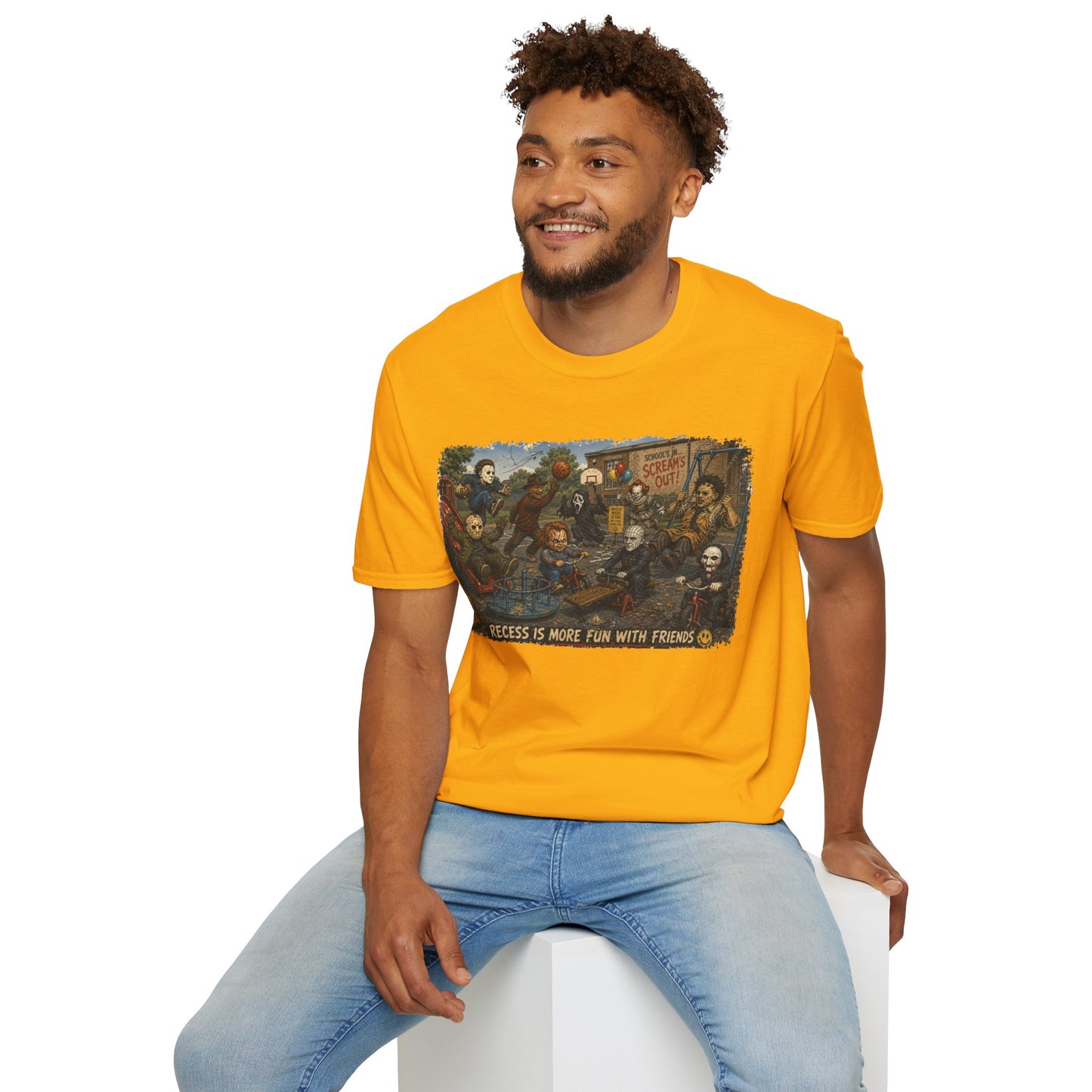 Horror Icons Recess T-Shirt — 'Screams Out' Horror Tee