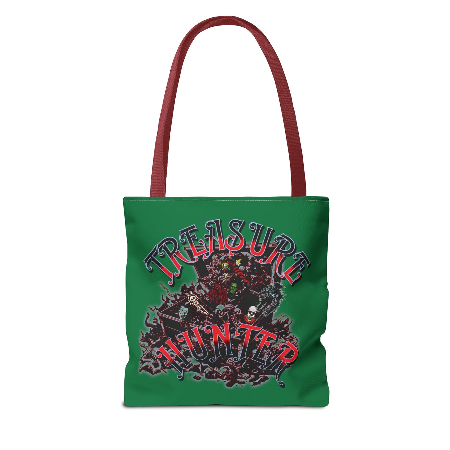 Treasure Hunter Monster Collector Horror Tote Bag (AOP) Collector Fun Convention