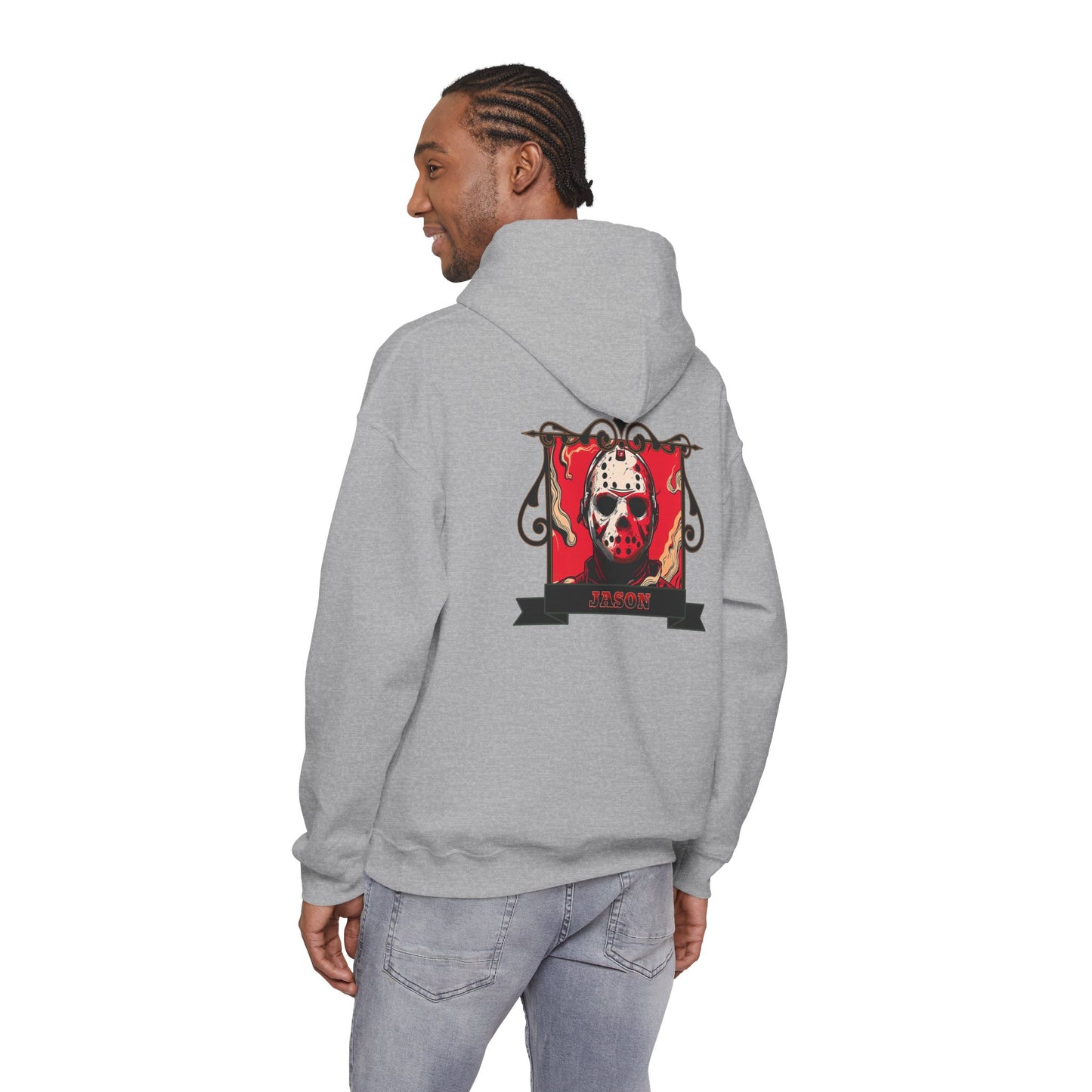 Vintage Jason Hockey Mask Hoodie