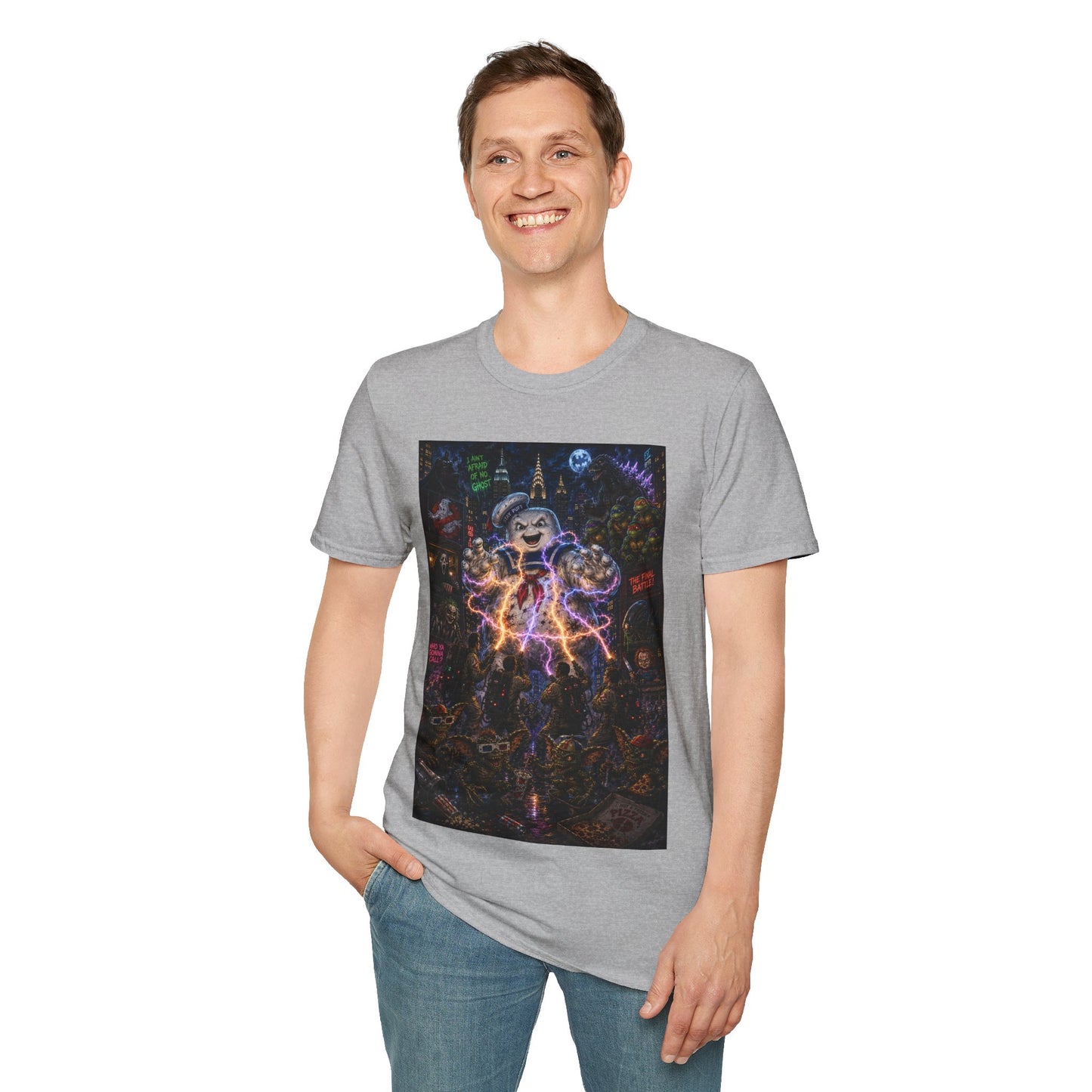 80's Retro Horror Movie T-Shirt — Parody Tee