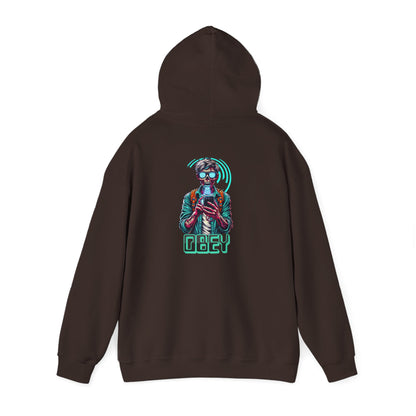 Sci Fi Brain Washing They Live Inspired Design Heavy Blend Hoodie