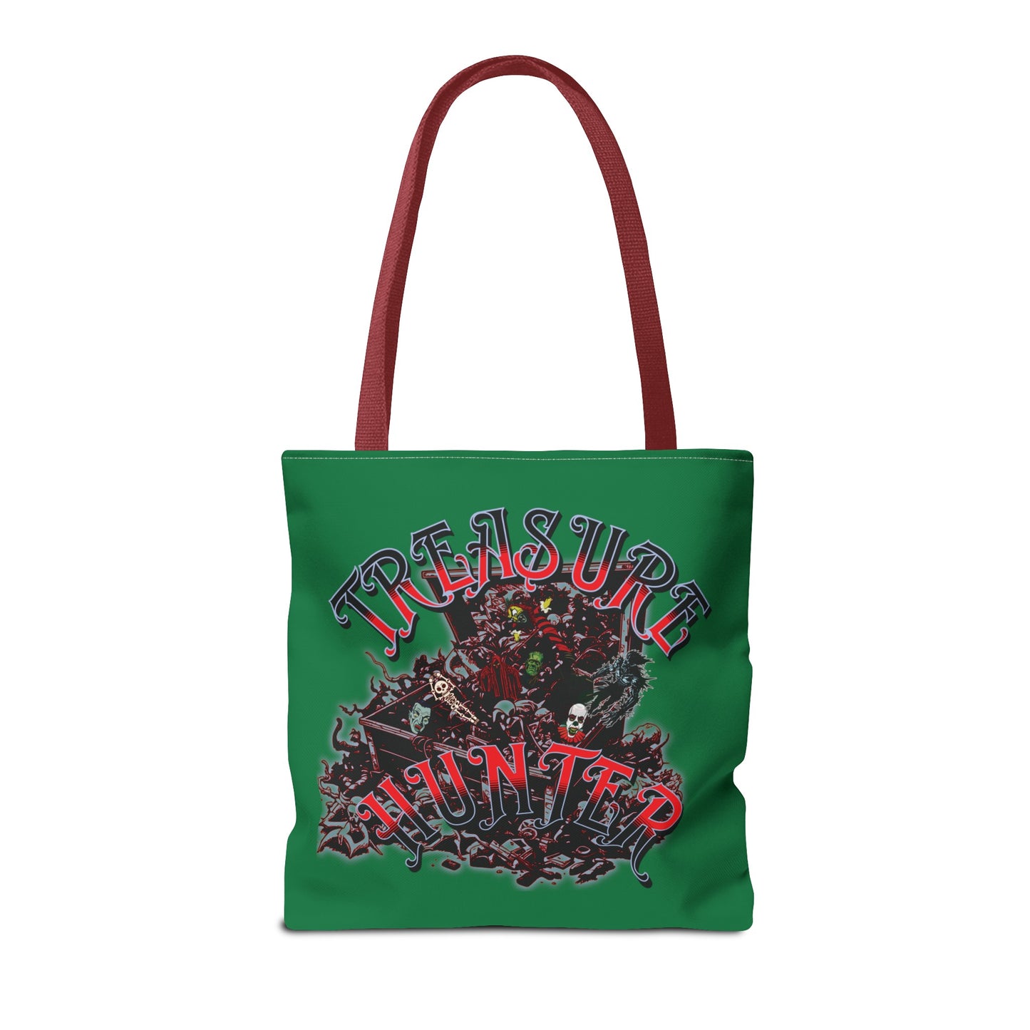 Treasure Hunter Monster Collector Horror Tote Bag (AOP) Collector Fun Convention