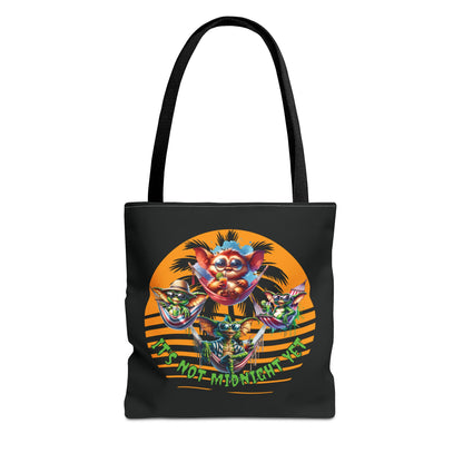 Summerween It's Not Midnight Yet Shoulder Tote Bag (AOP) 3 Sizes