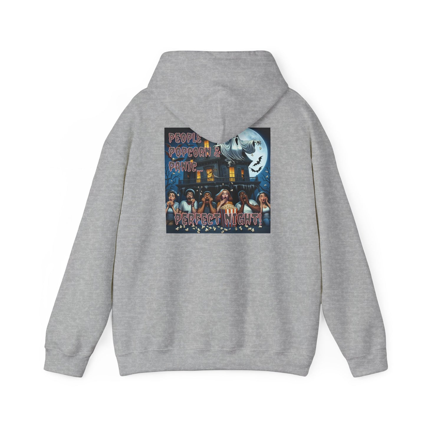 Horror Movie Night Unisex Heavy Blend™ Hooded Sweatshirt