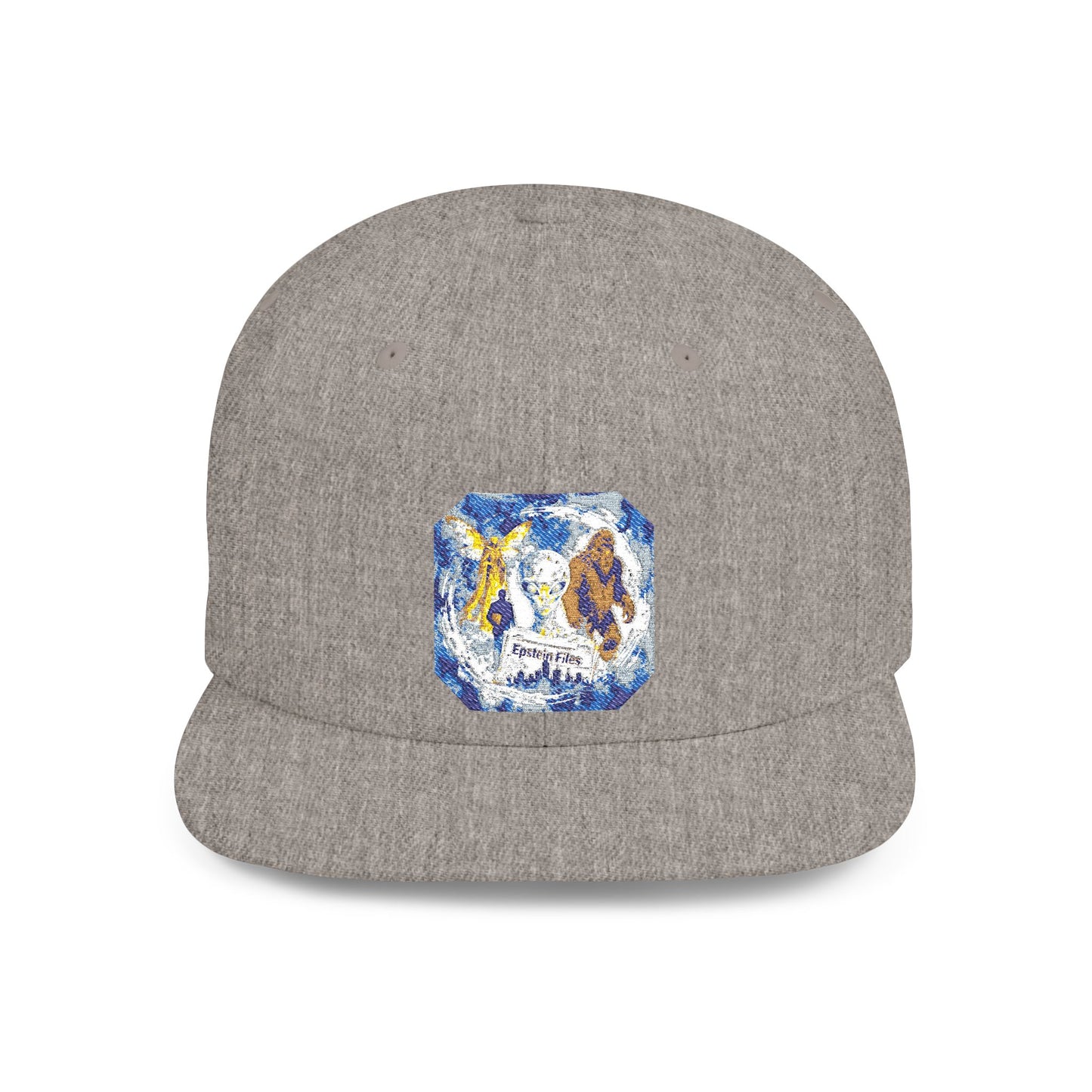 Snapback Hat — Believer Cryptid, Alien, Bigfoot, Epstein Cap