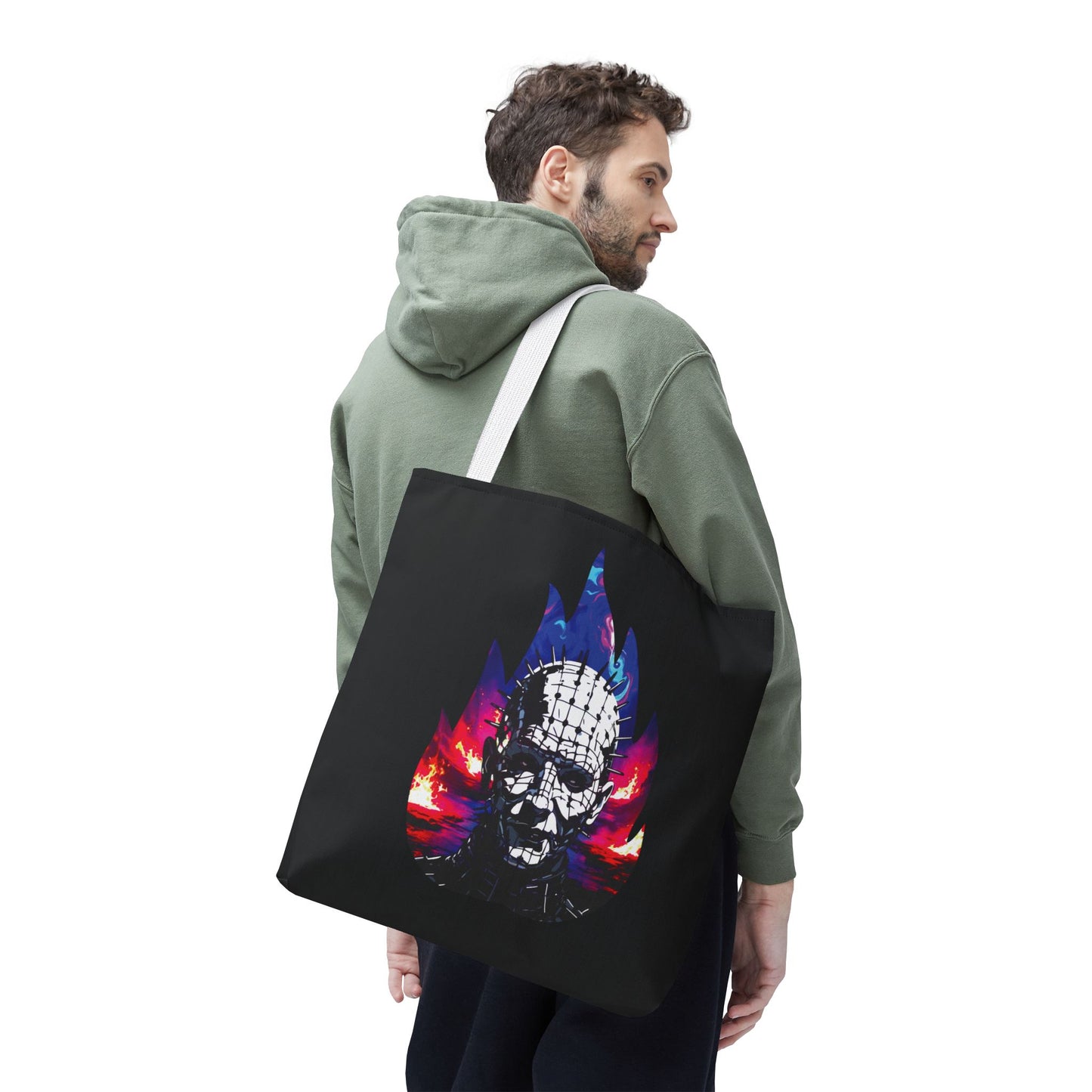 Tote Bag - Welcome To Hell Pinhead, 80's Horror Fun