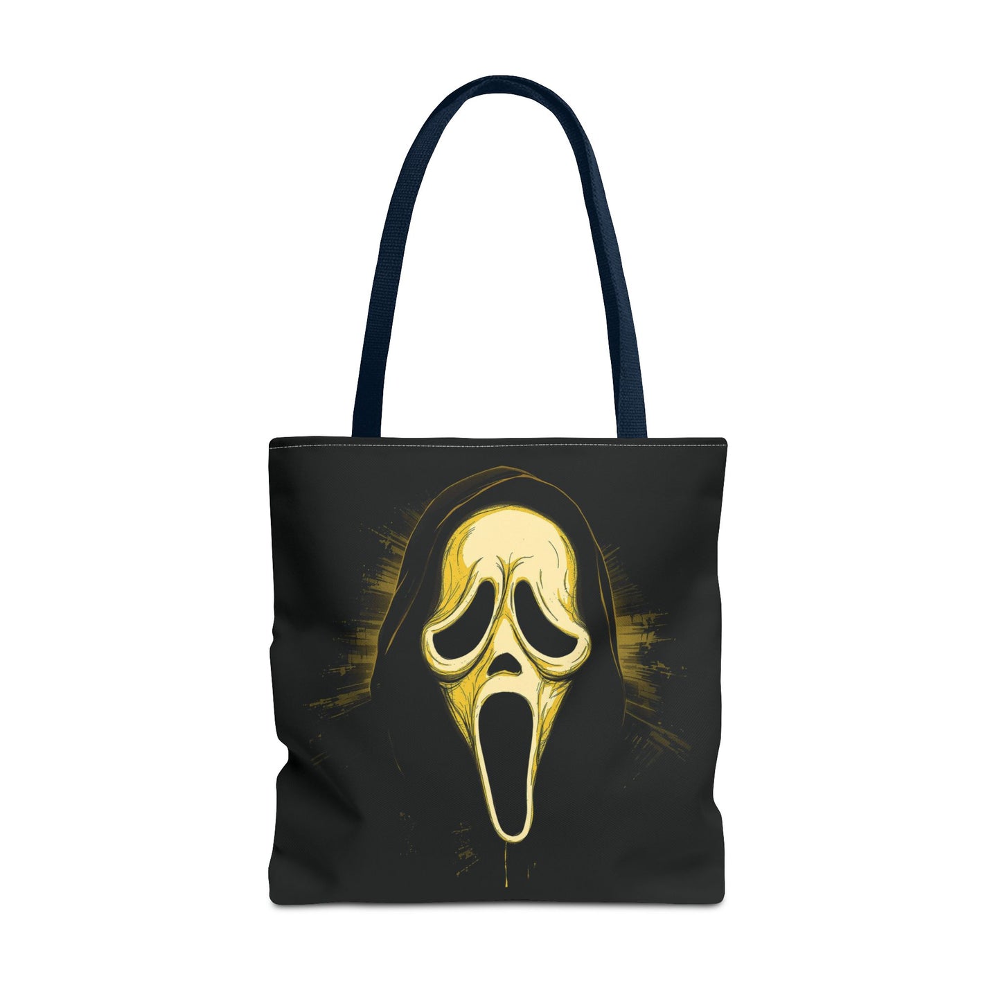 Spooky Scream Tote Bag — Ghost Face Design