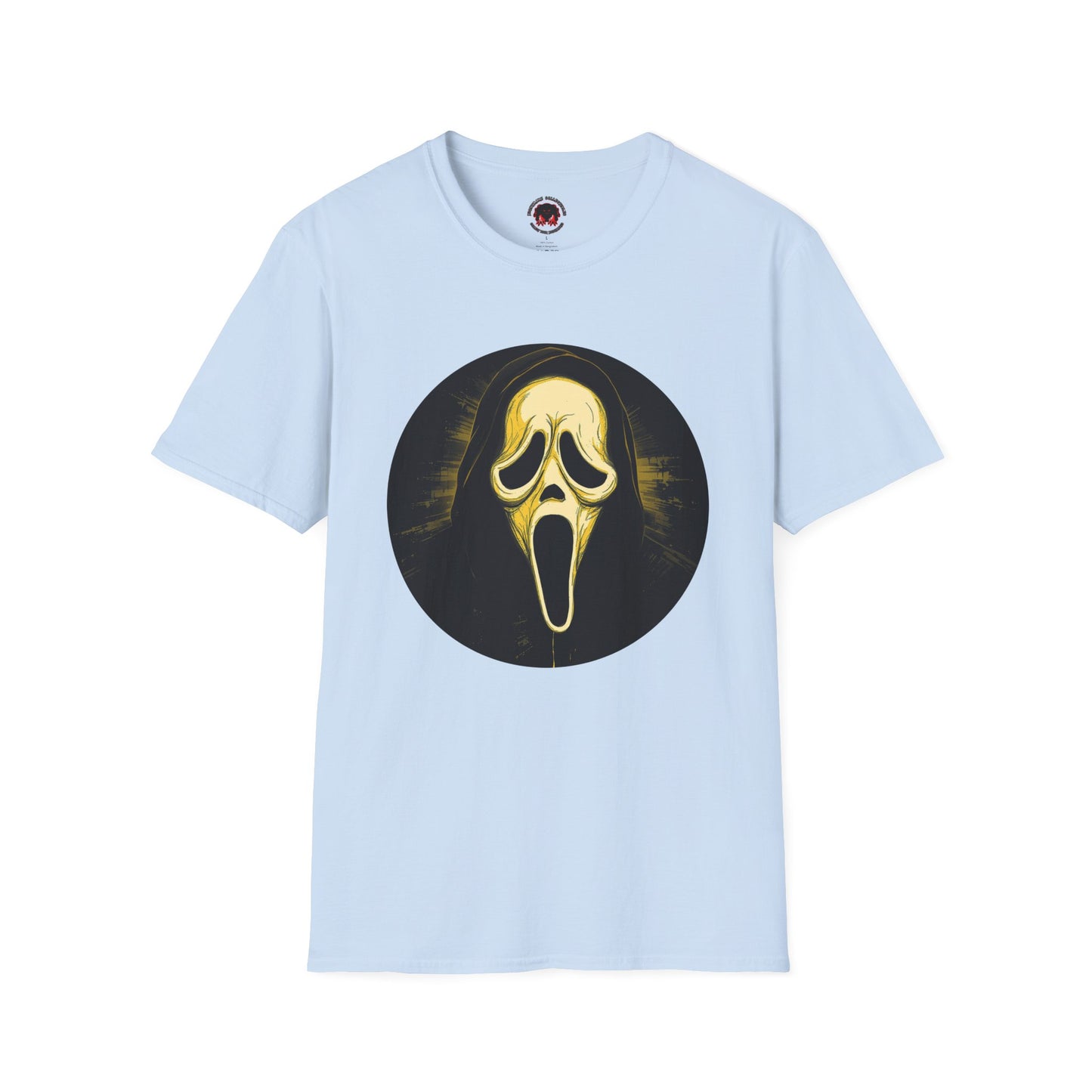 Scream Mask Graphic T-Shirt Ghostface Horror Tee