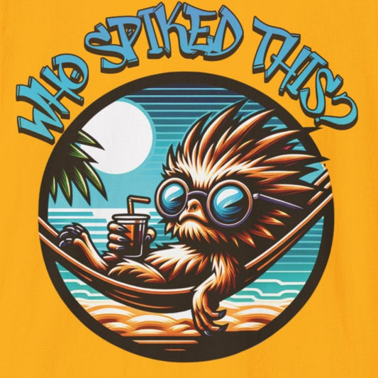 Summerween Who Spiked This? Unisex Soft Style T-Shirt