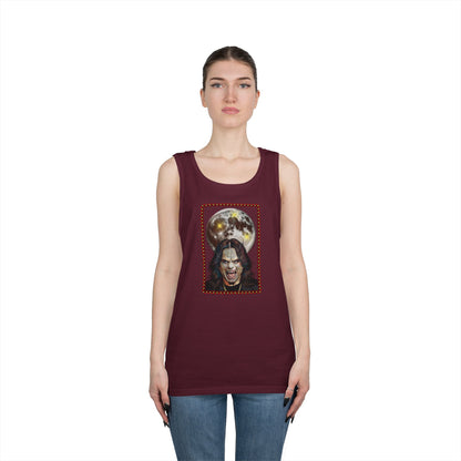Ozzy Bark at the Moon Unisex Tank Top