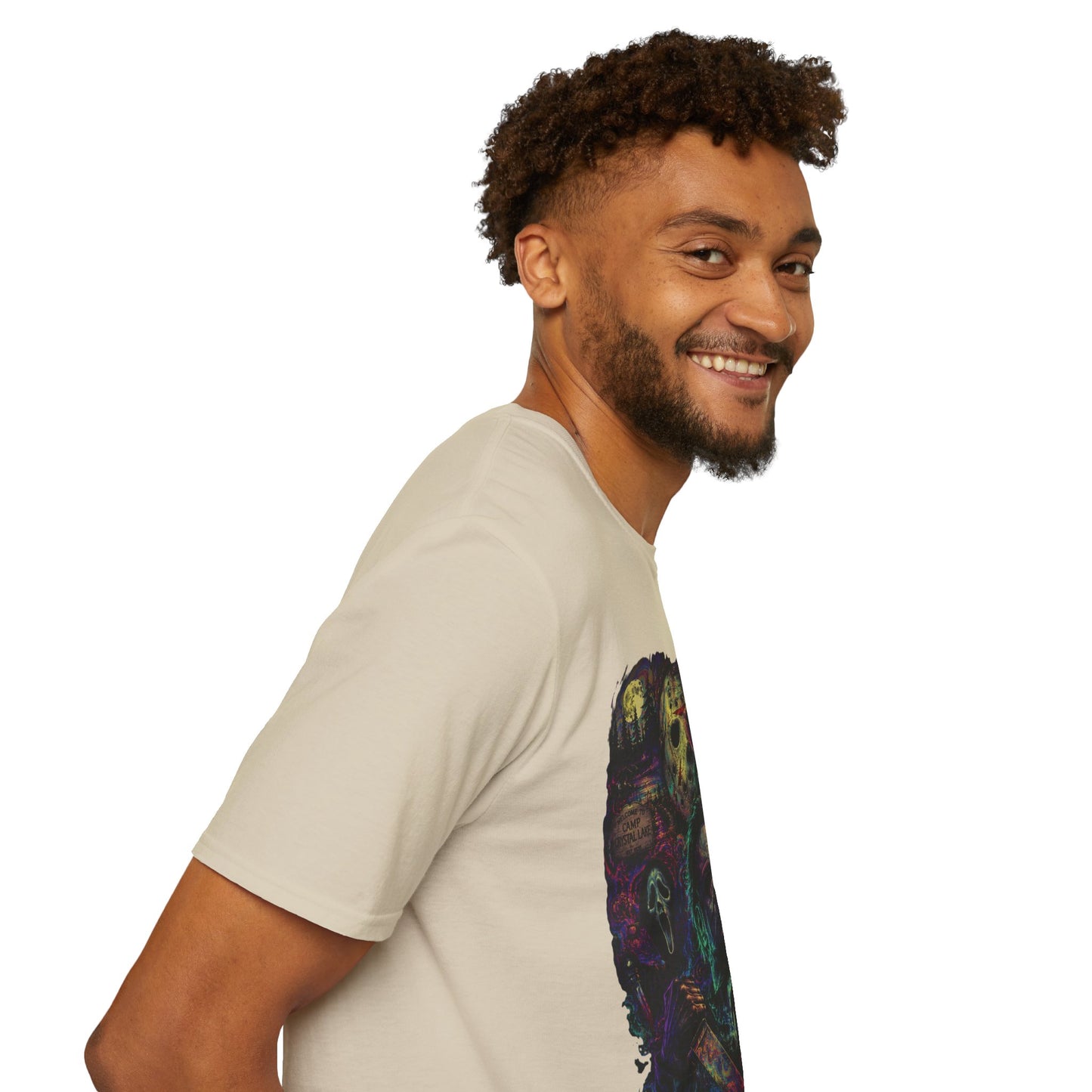 Horror Icons Collage T-Shirt —  Graphic Tee