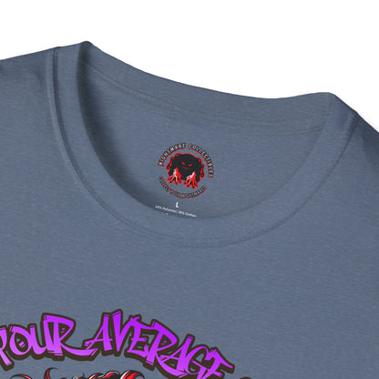 Not Your Average Clown Scary Horror Fun Unisex Soft style T-Shirt