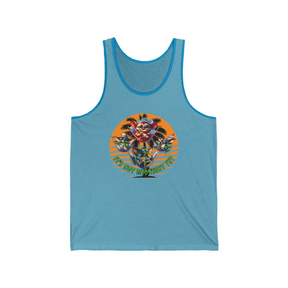 Summerween It's Not Midnight Yet Unisex Jersey Tank Top