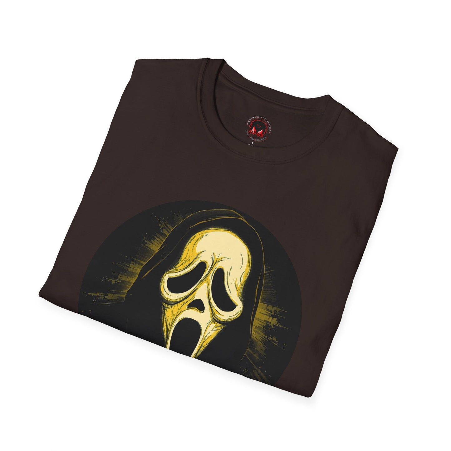 Scream Mask Graphic T-Shirt Ghostface Horror Tee