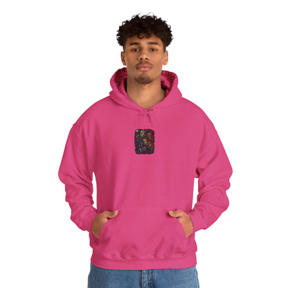 Horror Icons Hoodie — Vintage Slasher Collage Sweatshirt