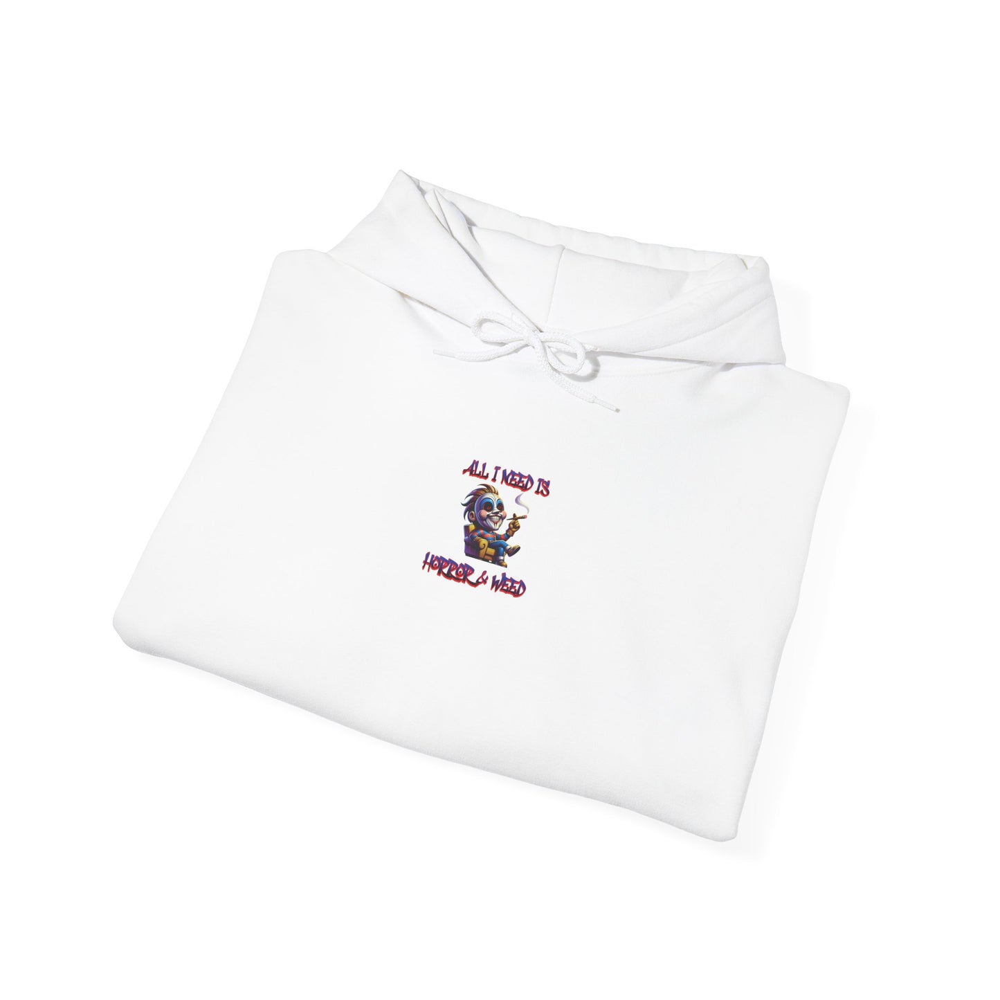 All I need is Horror & W**d Unisex Heavy Blend™ Hooded Sweatshirt