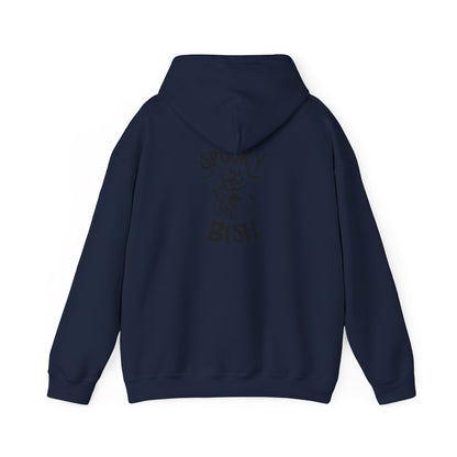 Spooky Bish Hoodie — Cute Skeleton in Sunglasses Design