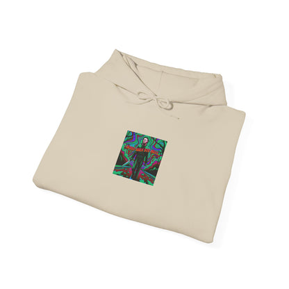 Psychedelic Road Trip Michael Hoodie – "Would Walk 500 Miles" Graphic Pullover