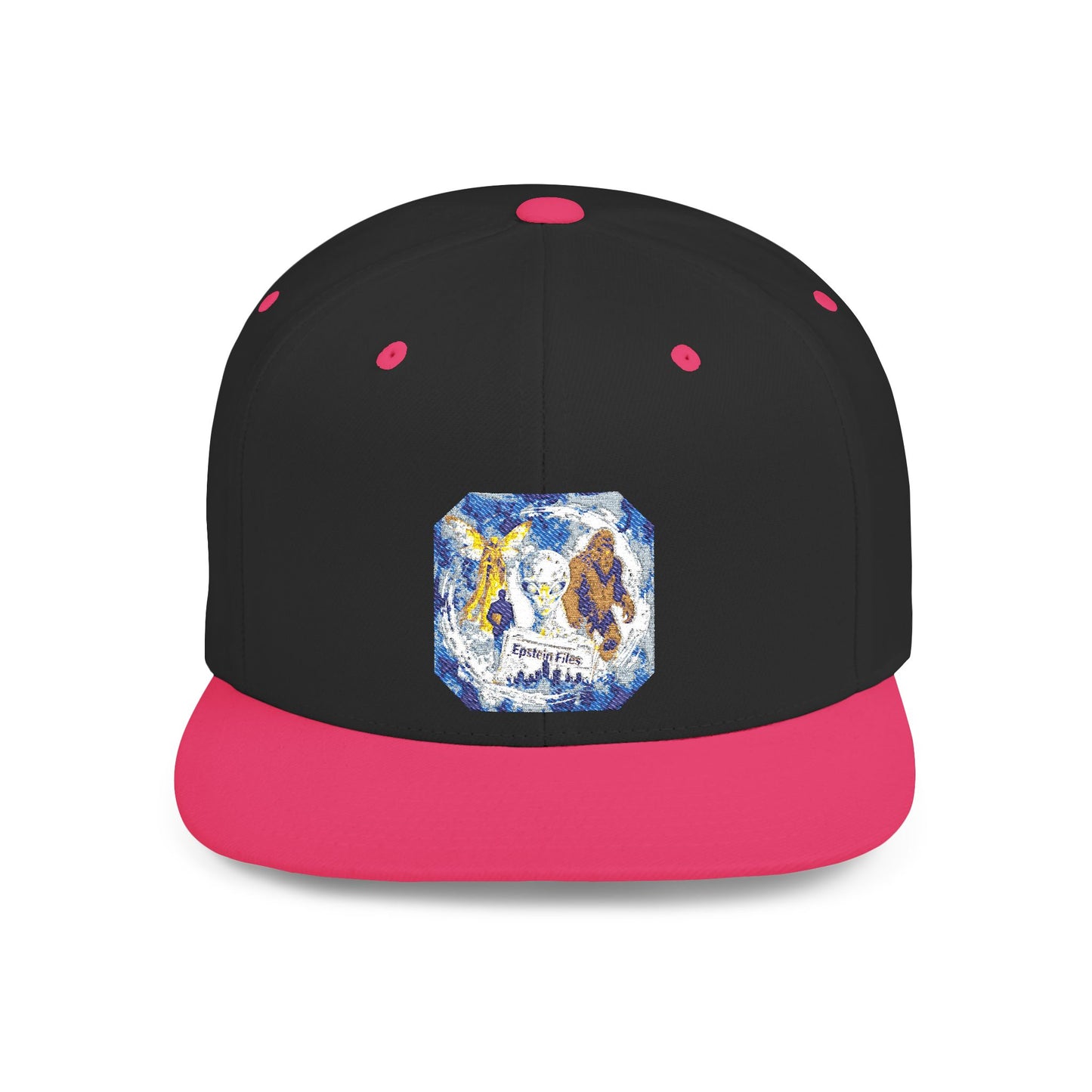 Snapback Hat — Believer Cryptid, Alien, Bigfoot, Epstein Cap