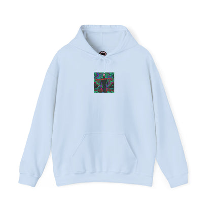 Psychedelic Road Trip Michael Hoodie – "Would Walk 500 Miles" Graphic Pullover