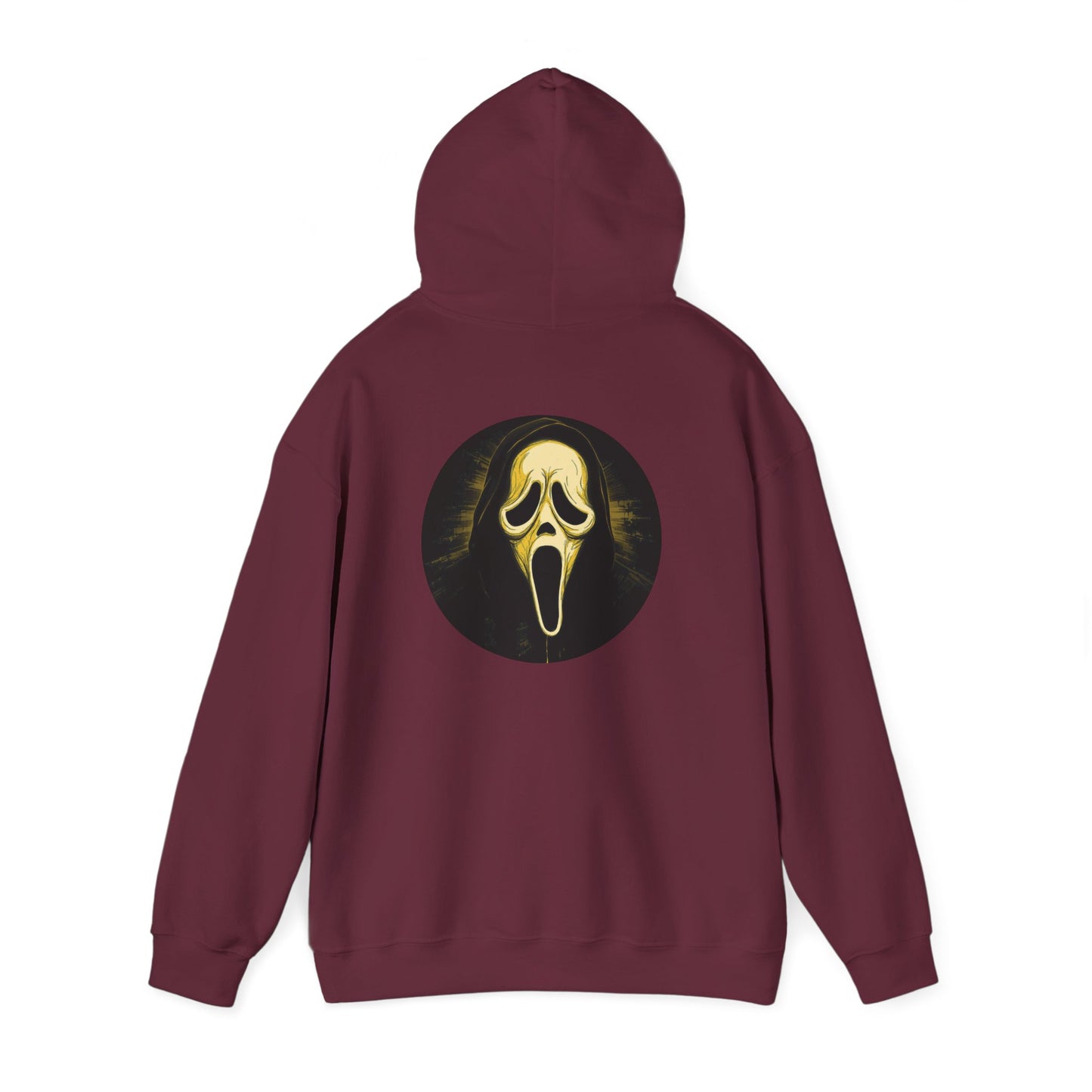 Scream Mask Hoodie – Horror Movie Ghostface Graphic Pullover