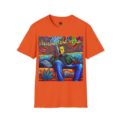 Horradelic I Packed This Bowl For Two Jason Horror Unisex Soft Style T-Shirt