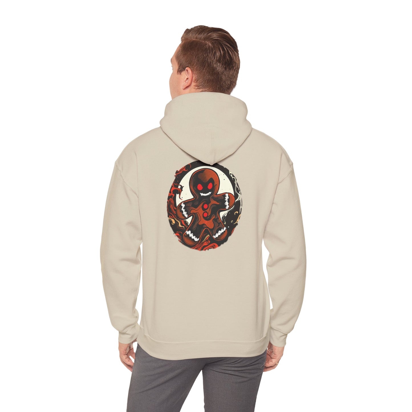 Hoodie - Evil Gingerbread Holiday Cookie Design