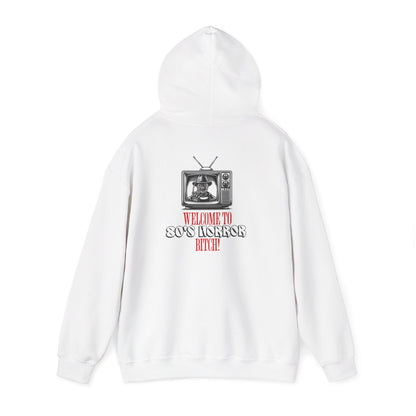 Welcome To 80's Horror B*tch! Cozy Unisex Hoodie
